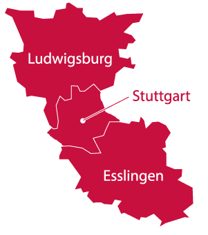 Stuttgart in Badenwürtemberg